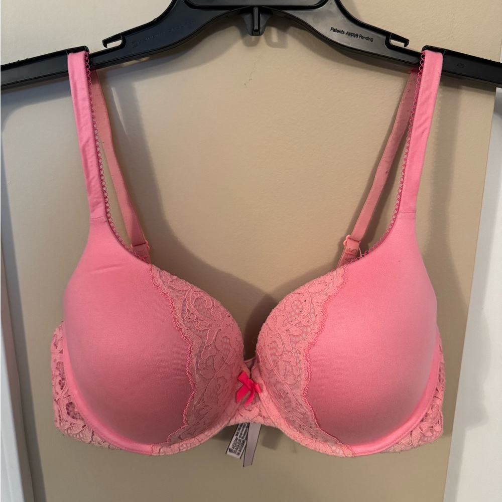 Pink Lace Bra
